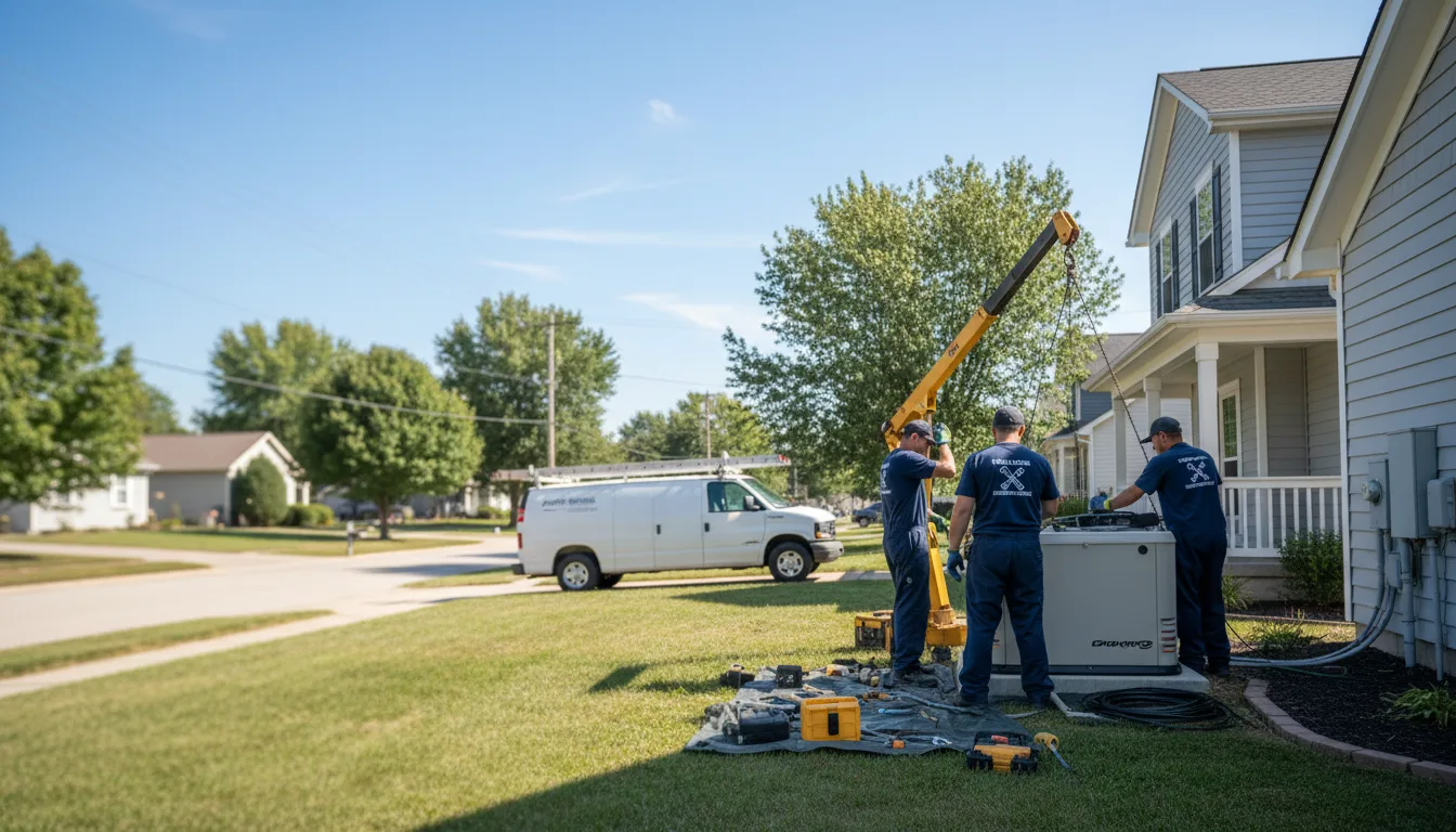 Generator Installation in Holton, KS near me
